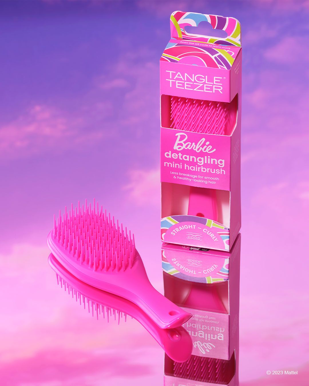 Barbie hair brush from @Tangle Teezer Indonesia !! 💗💗 #barbie #unbox