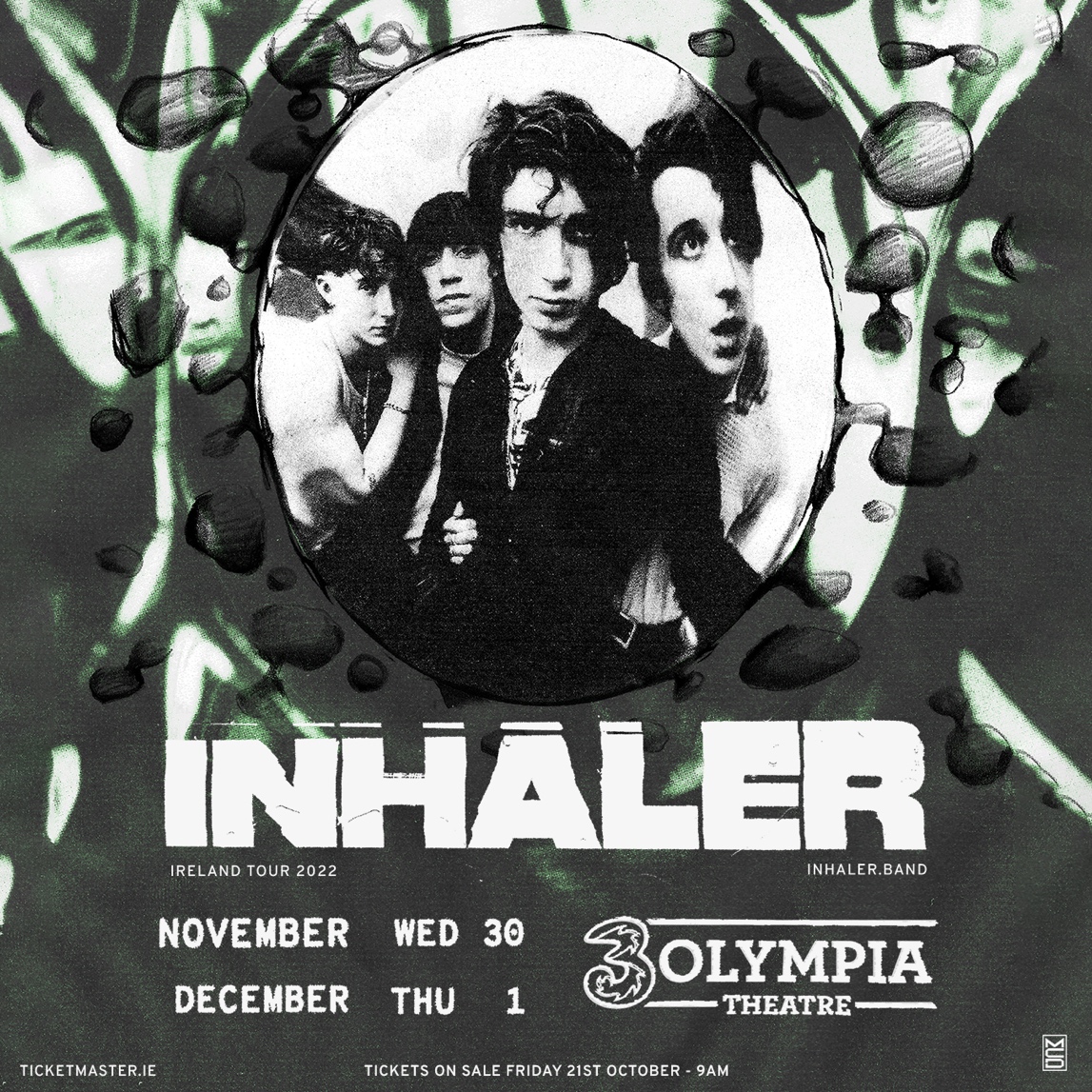 Inhaler Announce World Tour Kickstarting With Two Nights At 3Olympia